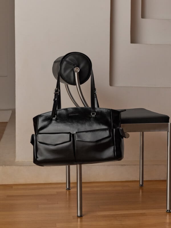 Women’s Rachel multi-pocket tote bag - CHARLES & KEITH