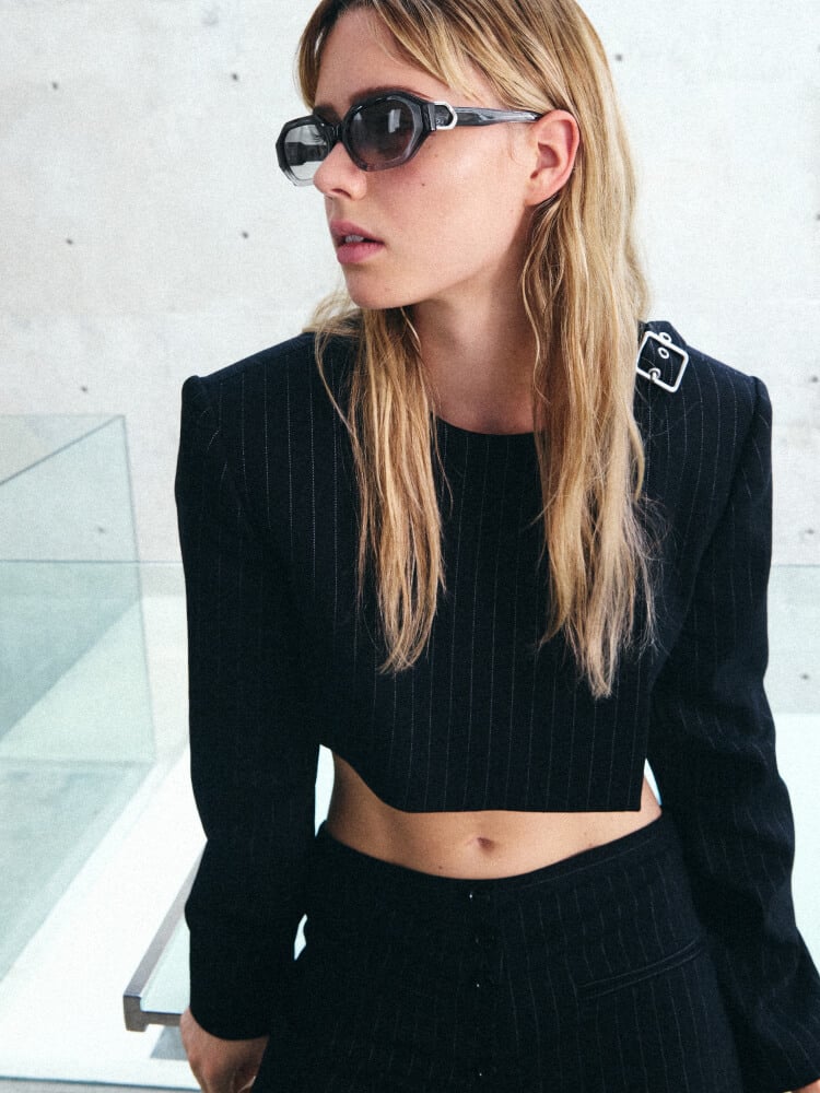 Women’s Gabine ombre oval sunglasses - CHARLES & KEITH
