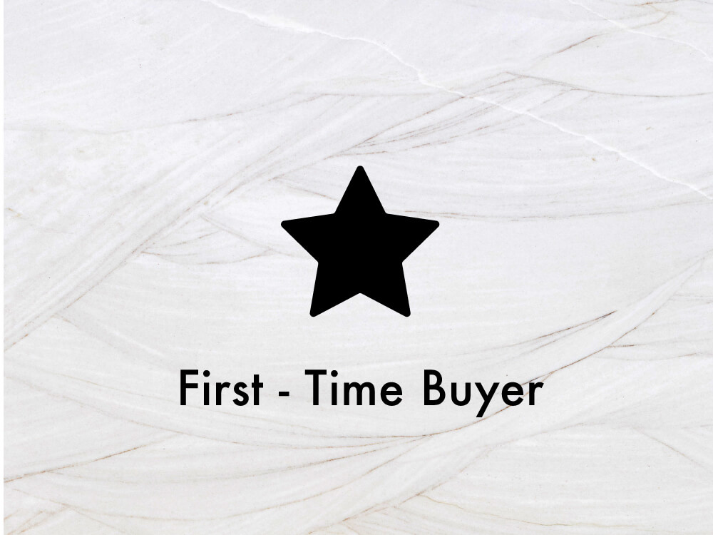 FIRST-TIME BUYER SPECIAL (25 Jan - 31 May)