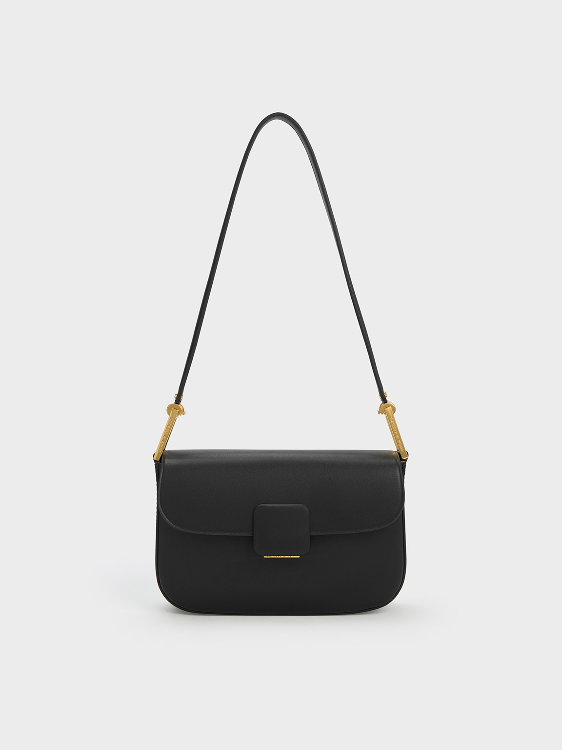 ★TOUT Y EST★ Women's Daily Square Shoulder Bag Black QP122 ☆TOUT Y EST☆ Women's Daily Square Shoulder Bag Black QP122