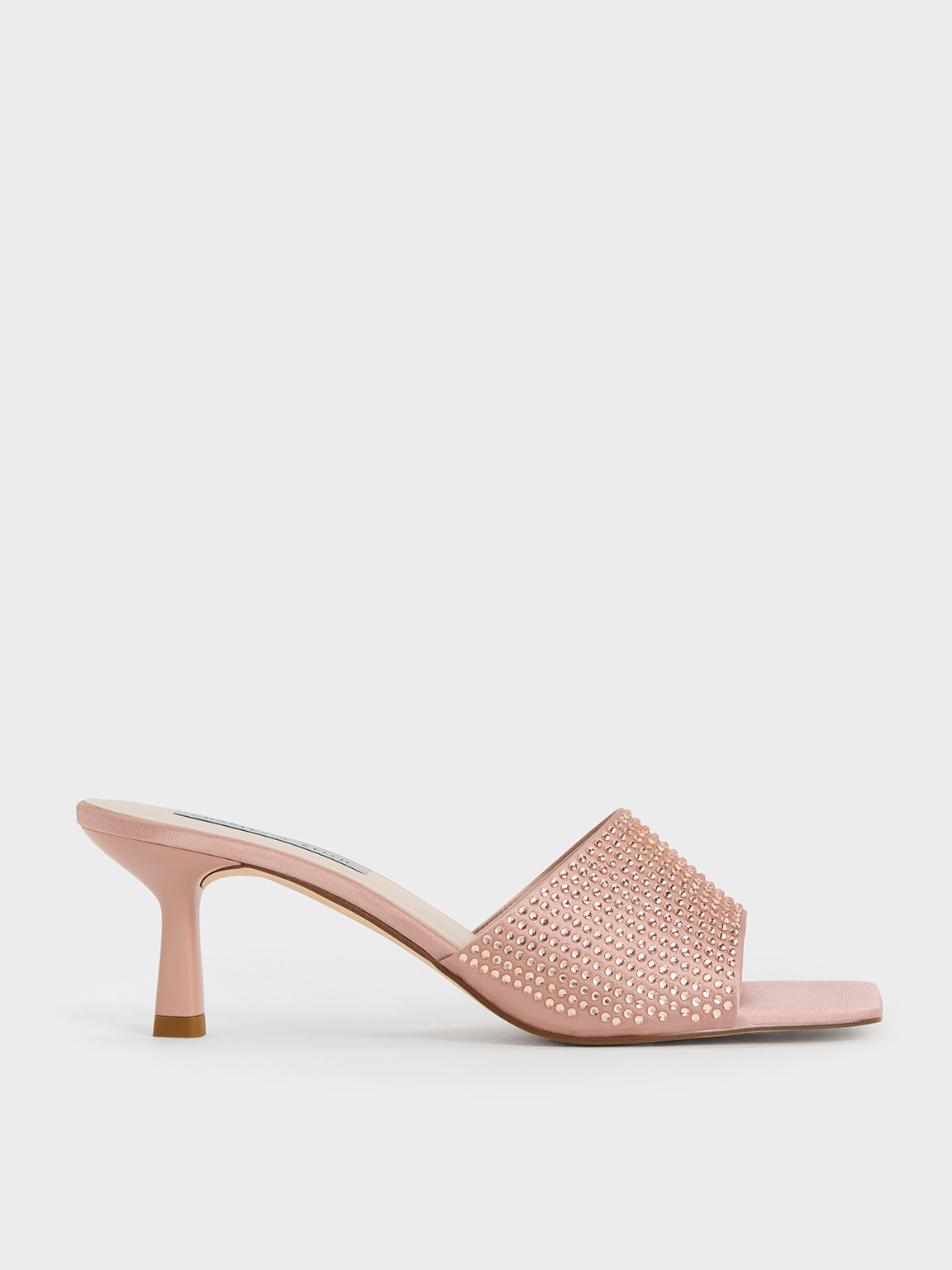 【未使用品】herlipto A New Day Mules 【38】 herlipto mondrian belted mules 38（Nude Recycled Polyester