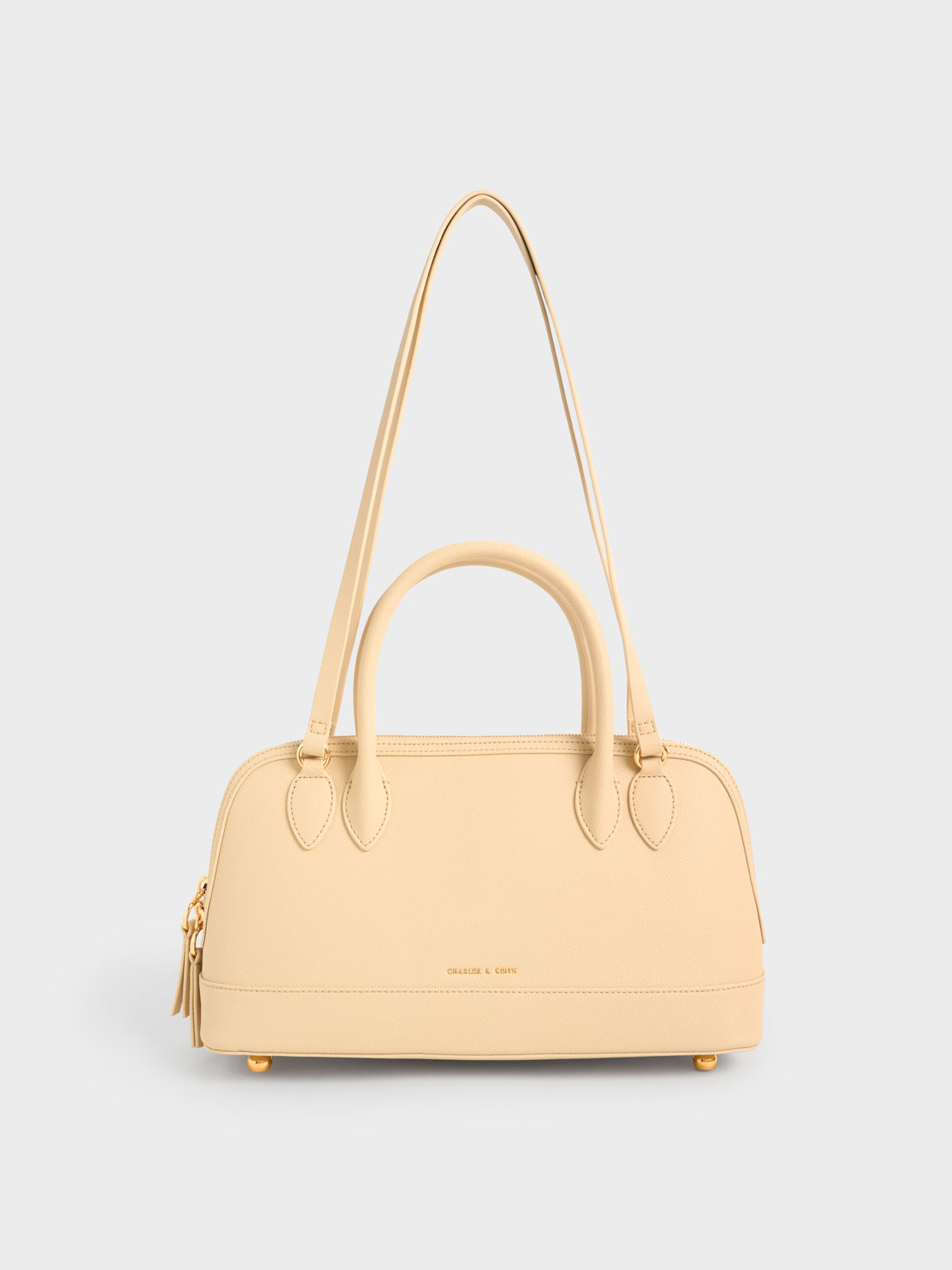 Beige Harmonee Four Handle Tote CHARLES KEITH TH