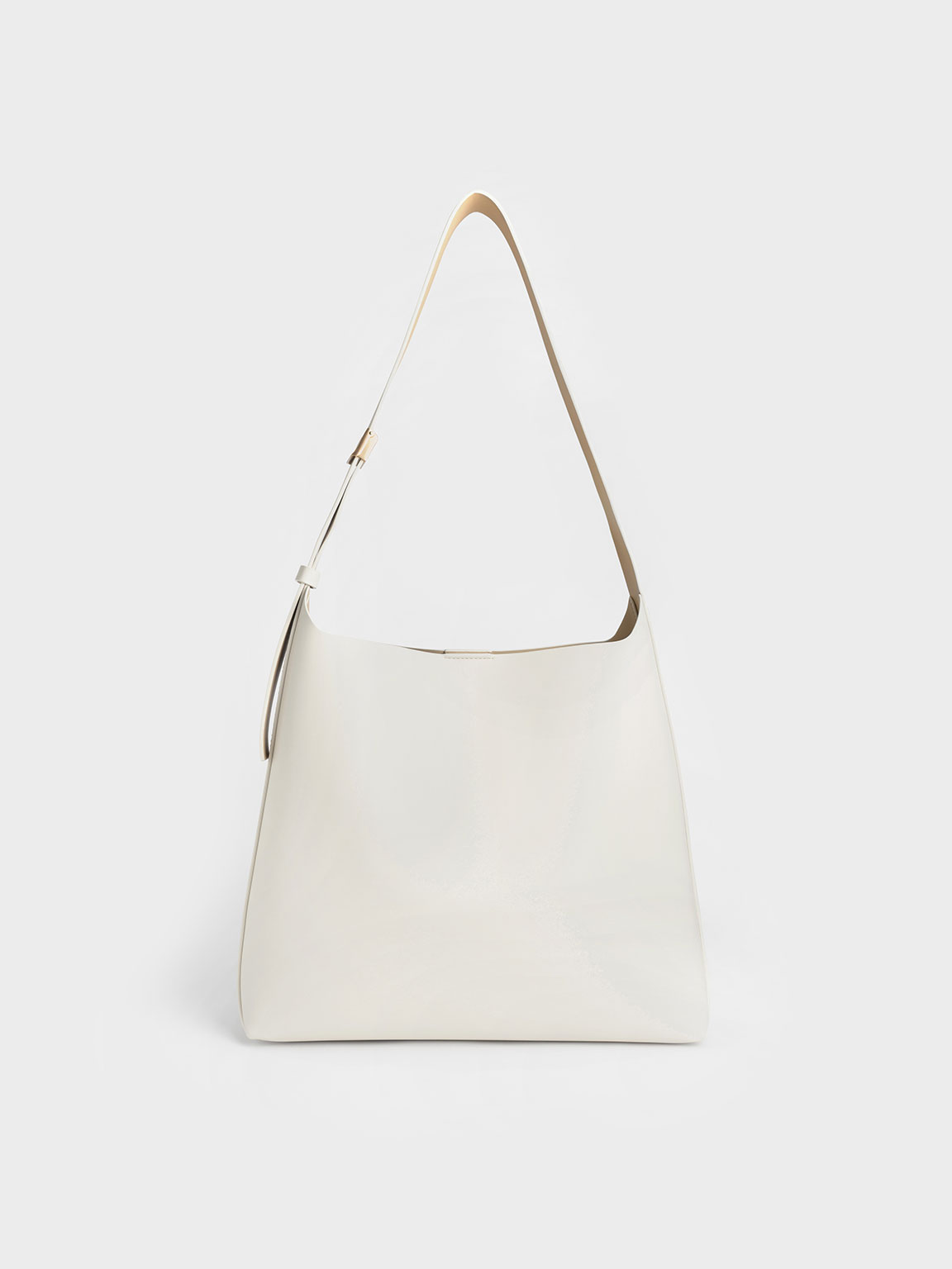 美品　CHARLES&KEITH Edna Tote Bag Dark Moss Edna Tote Bag - CHARLES & KEITH US