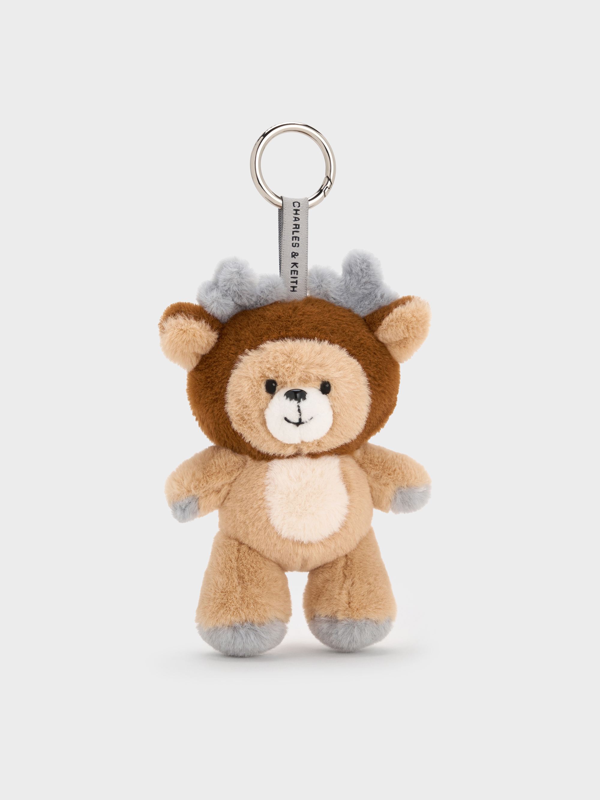 Multicoloured Dodie Deer Bear Charm - CHARLES & KEITH TH